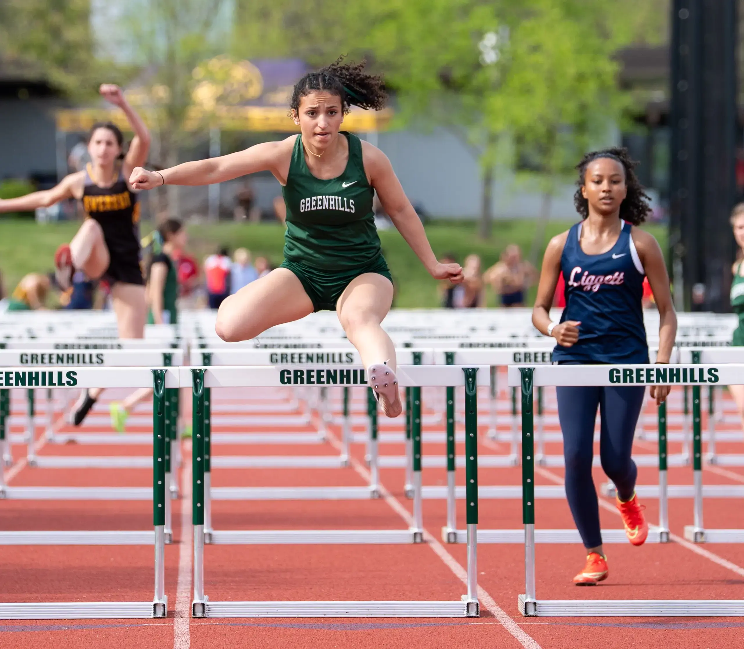 Greenhills School girls track and field