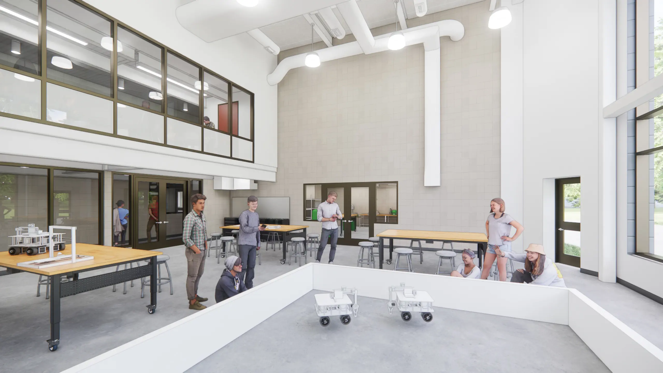 The new arena for robotics to build and practice