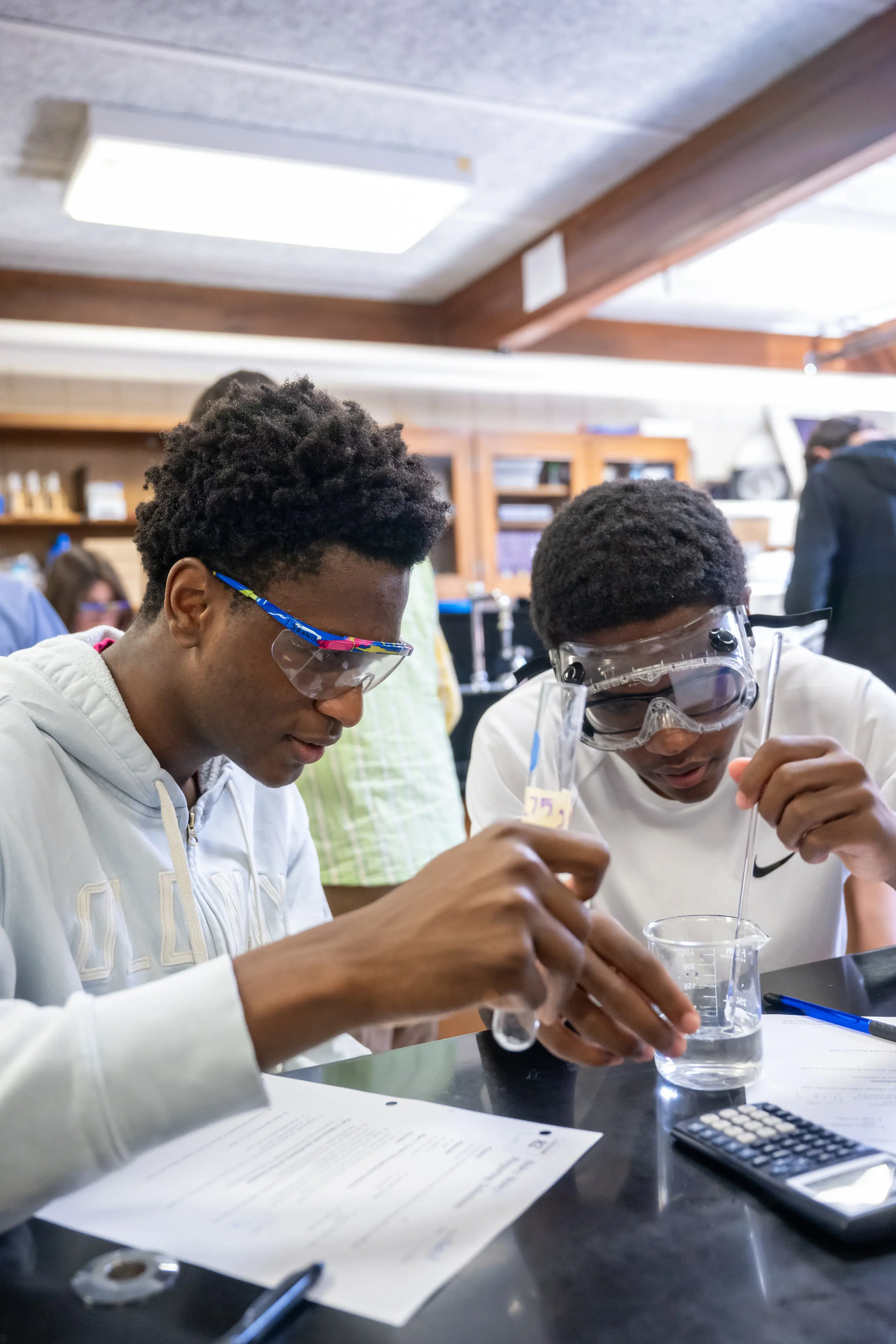 Students Science lesson