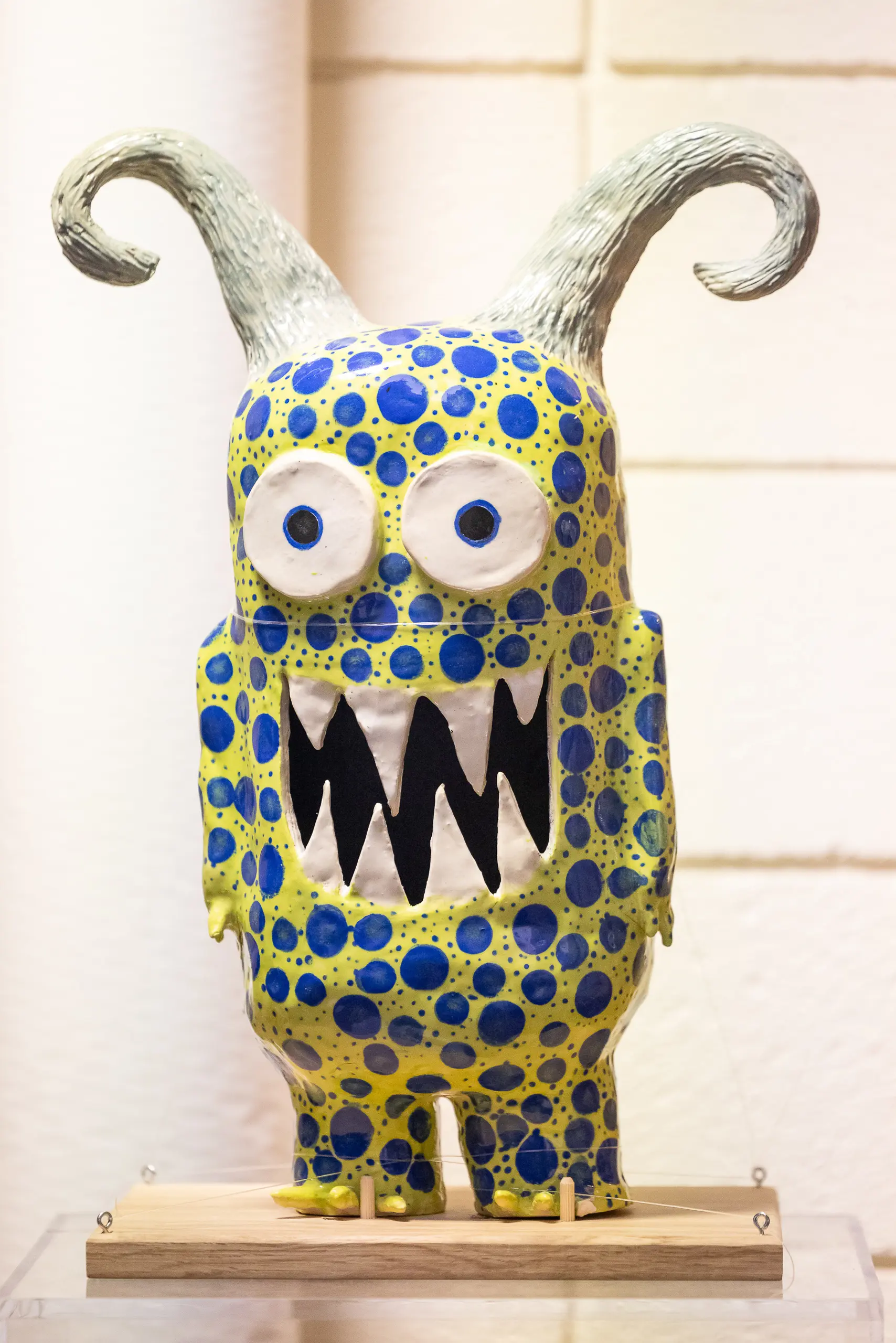Student art on display during the annual Art Beat Showcase
